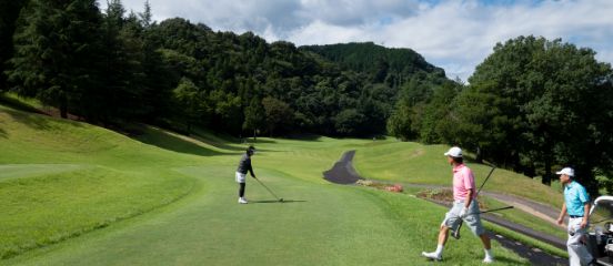 社内ゴルフ大会「今日は調子がいいぞ」